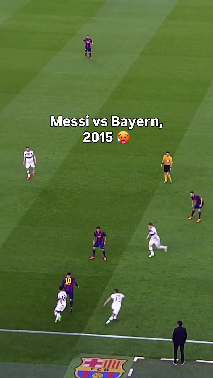 斷檔的強15年金球梅西歐冠對陣拜仁的恐怖發(fā)揮